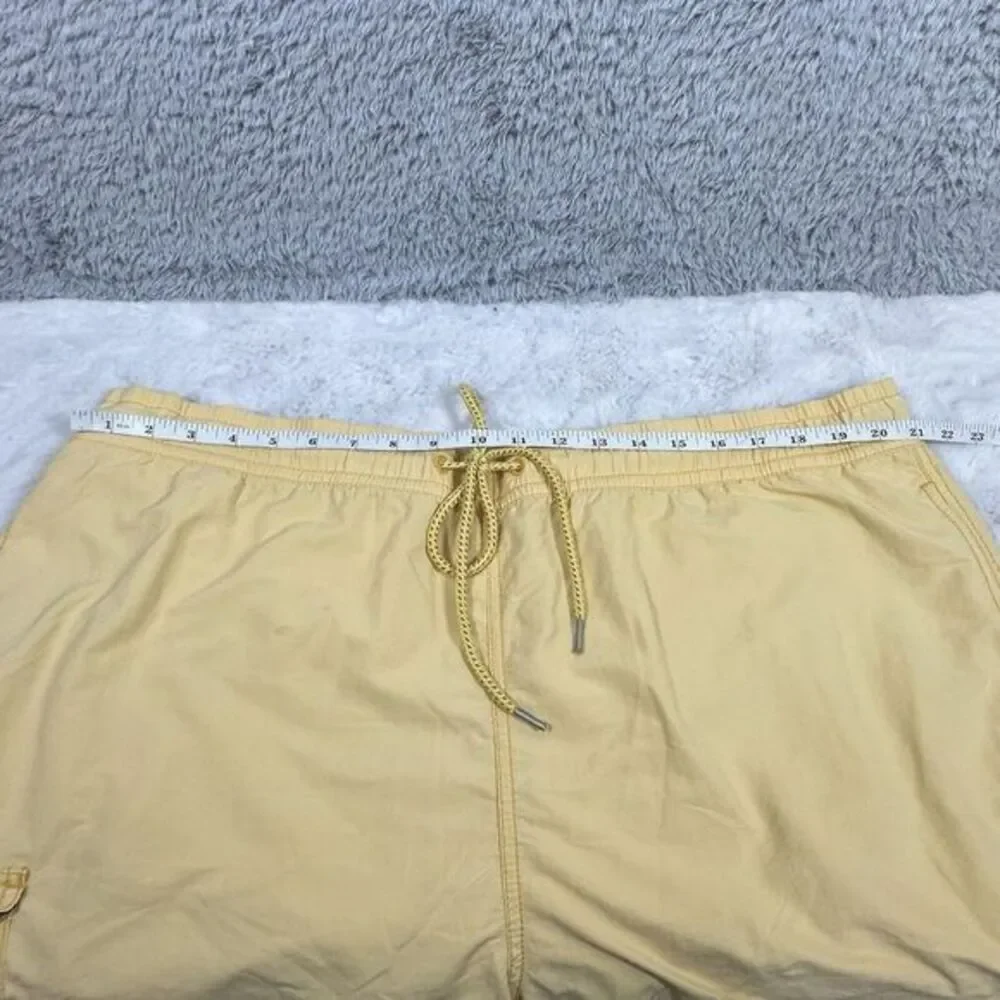 Tommy Bahama Relax Swim Trunks Men's XL Yellow Mesh‎ Lined Pockets
